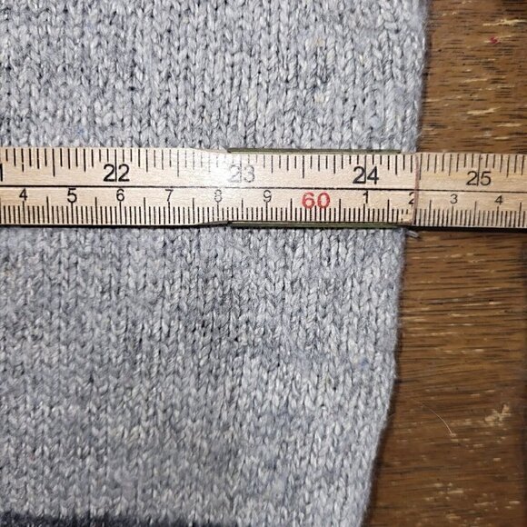 Erika II Collection Womens 2X Black Gray Long Sleeve Top Sweater Angora Blend - Picture 9 of 10